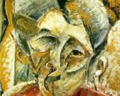 翁贝托 波丘尼 : Dynamism of a Woman's Head